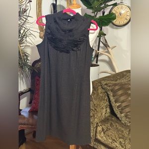 Adrienne Vittadini Size 12 Black Dress